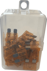 5A Led Indicator Blade Fuse Orange - 30 Pack