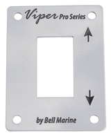 Aluminium Face Plate For Single Led Rocker Switch