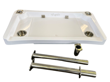 Deluxe Removable Fibreglass Baitboard Large (New Made in Australia)