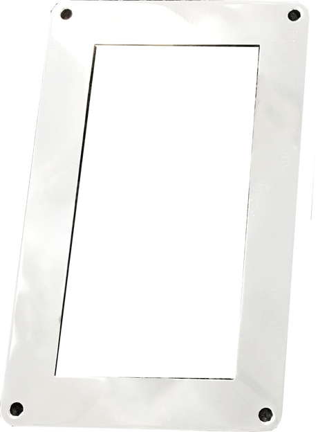 316 Stainless Steel MODular Switch Face Plate - 4 Gang