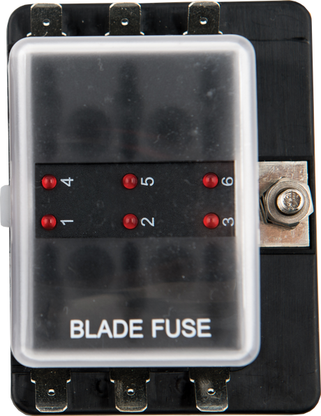 6 Gang Blade Fuse Holder For Marine Use
