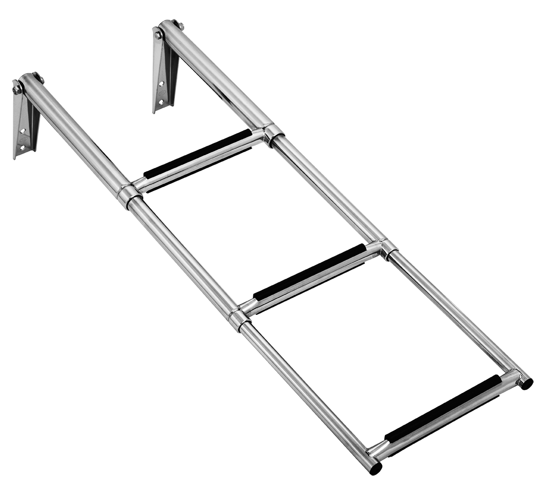 Telescopic 3 Step Ladder