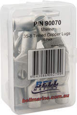 Tinned Copper Lugs 35-8mm - 15 Pack