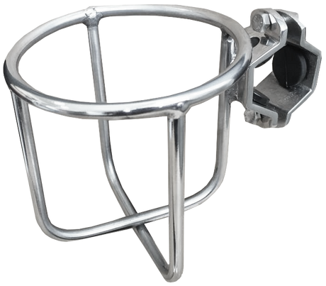 Stainless Steel Wire Cup Holder - Rail Mount