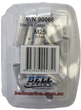 Cable Joiners M25 Tinned Copper - 20 Pack