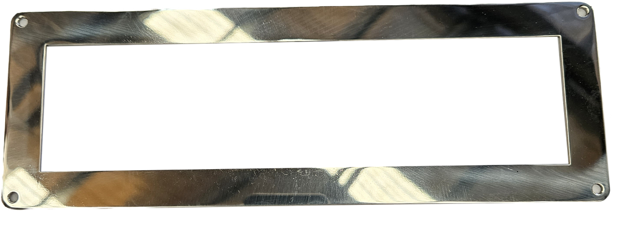 316 Stainless Steel Modular Switch Face Plate - 8 Gang