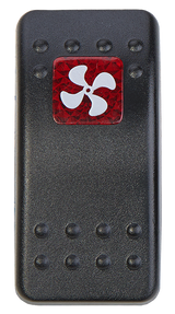 Extractor Fan Indicator Led Switch Cover For Switch 90018/ 90019/ 90020/ 90021