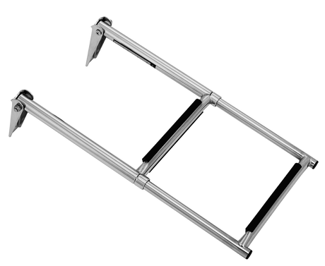 Telescopic 2 Step Ladder