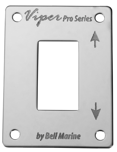 Polished Stainless Steel Anchor Switch Face Plate Only