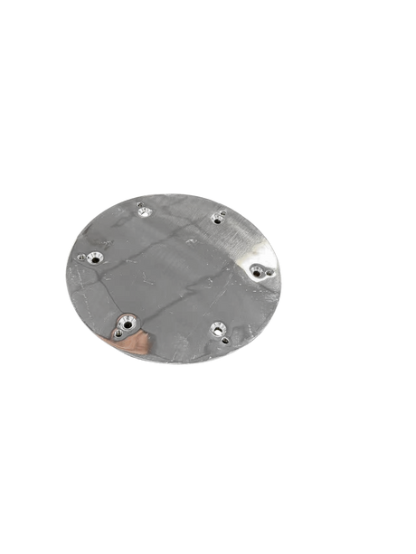 Optional lean Post Bottom Mounting Plate - (Allows for Easy Removal)