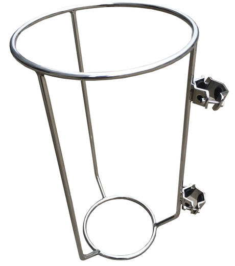 Marine Grade 8mm Stainless Steel Fender Basket - Small