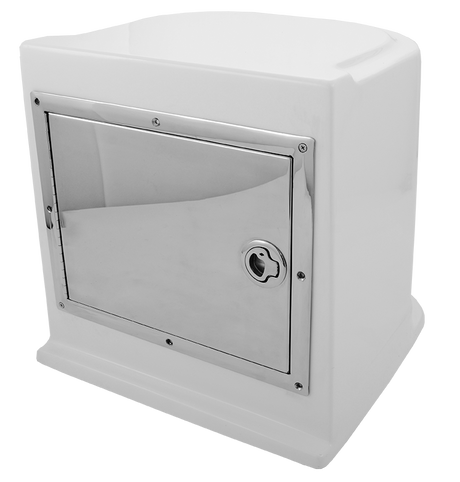 Fibreglass Seat Base Plus S/S Tackle Box