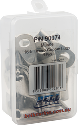 Tinned Copper Lug 16-8mm - 25 Pack