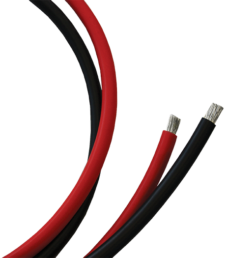 3 B&S Tinned Copper Cable For Winch Installations - Black- Per Metre