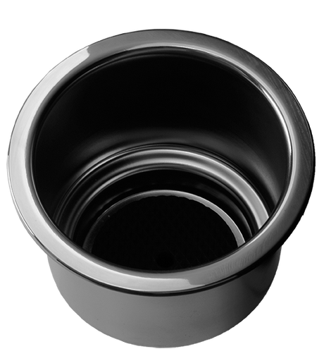 Stainless Steel Cup Holder 90mm Dia - With Drain