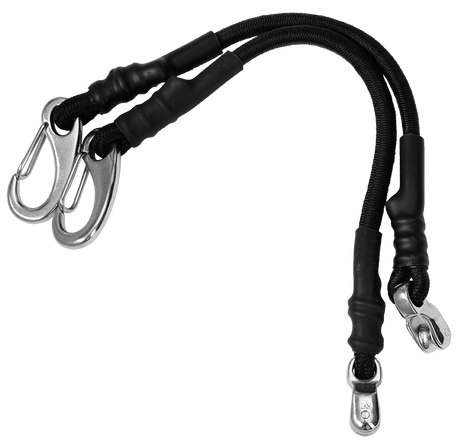 Outrigger Bungie Cords Inc S/S Pulleys And Clips