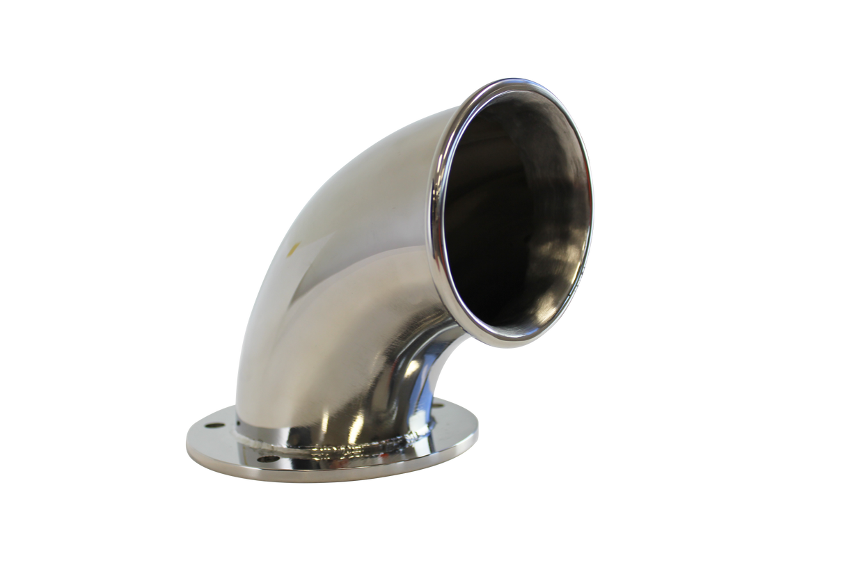 Viper Deluxe Cast 316 Stainless Steel Hawse Pipe - Round