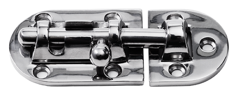 Heavy Duty Polished Barrel Bolt