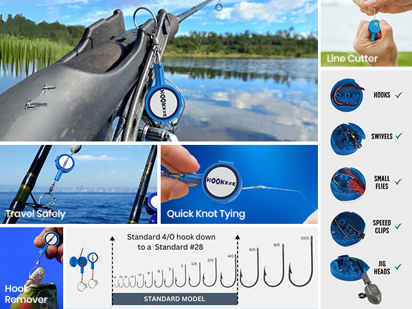 Hook-Eze 7pc Fishing Tool Kit