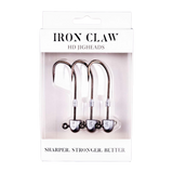 Iron Claw HD Jighead 5/0 - 1/2oz (4 Pack)