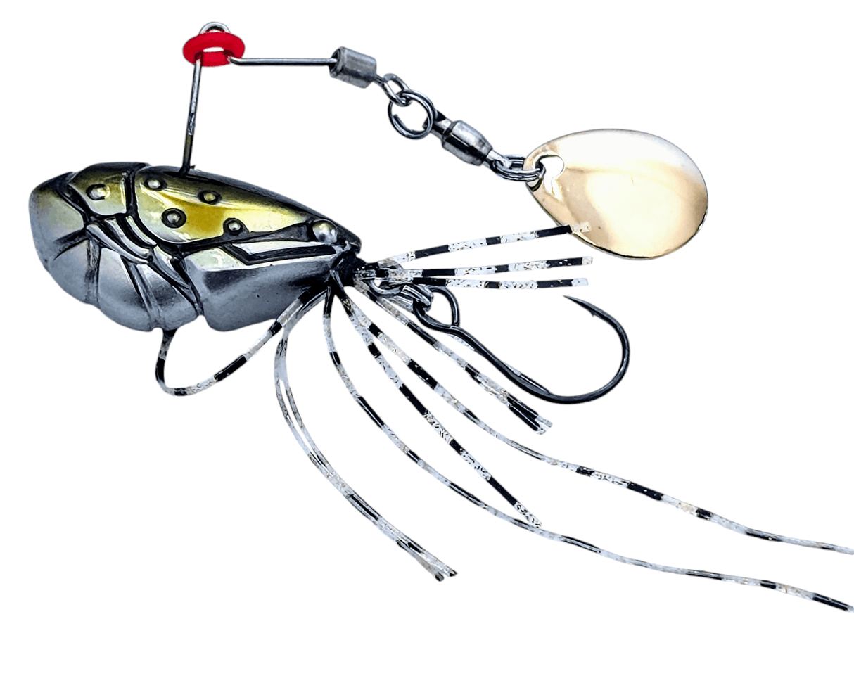 Spinnerbait Bundle - 10 x Spinnerbaits PLUS a Spinner Storage Tacklebox