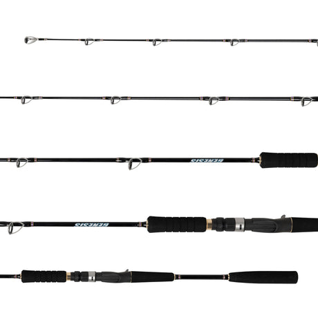 GENESIS 15kg Class I Straight Guide - Carbon Kevlar Jigging Rod