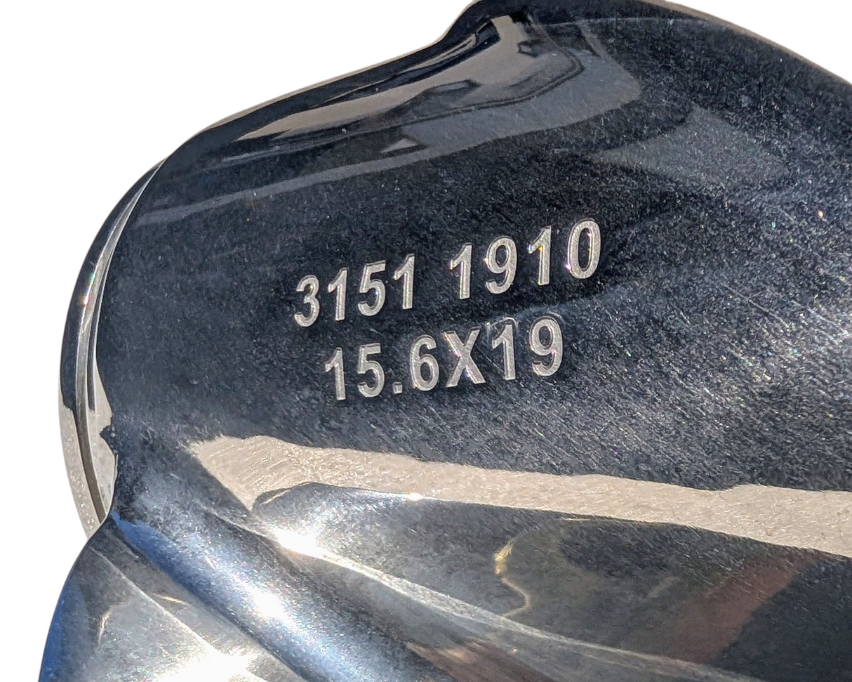 Turning Point Stainless Steel Propeller - Suzuki, Yamaha. Honda, Mercury, Tohatsu 150hp to 300hp 3-Blade 15.6dia x 19p RH