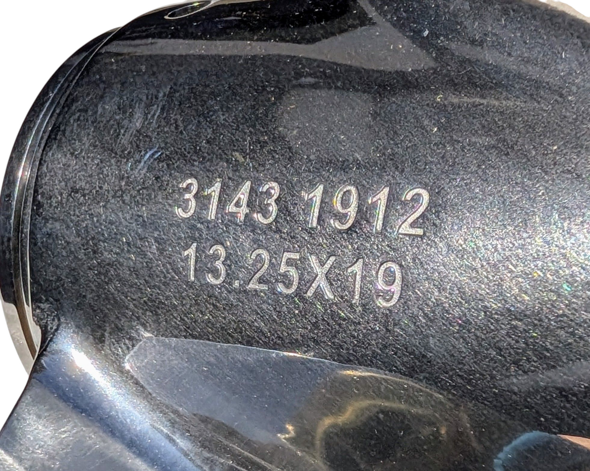 Turning Point Stainless Steel Propeller - Suzuki, Yamaha. Honda, Mercury, Tohatsu 70hp to 140hp 3-Blade 13.25dia x 19p RH
