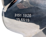 Turning Point Stainless Steel Propeller - Suzuki, Yamaha. Honda, Mercury, Tohatsu 150hp to 300hp 3-Blade 15.6dia x 19p LH