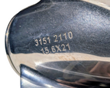 Turning Point Stainless Steel Propeller - Suzuki, Yamaha. Honda, Mercury, Tohatsu 150hp to 300hp 3-Blade 15.6dia x 21p RH
