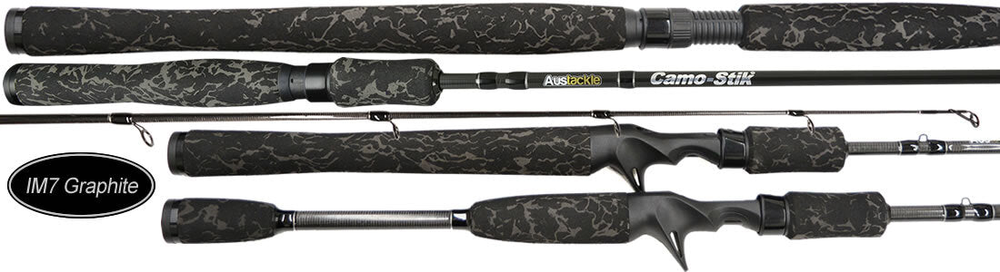 Camo-stik 1pc Series Rods [Length: 1.68m] [Weight Class : 4-7kg] [Type: Baitcaster]