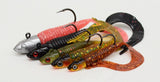 Whiptail Grub Soft Plastic Tuffies 6pc