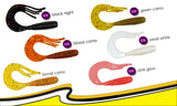 Whiptail Grub Soft Plastic Tuffies 6pc