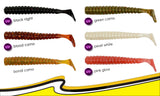 Paddleworm Soft Plastic Tuffies 6pc