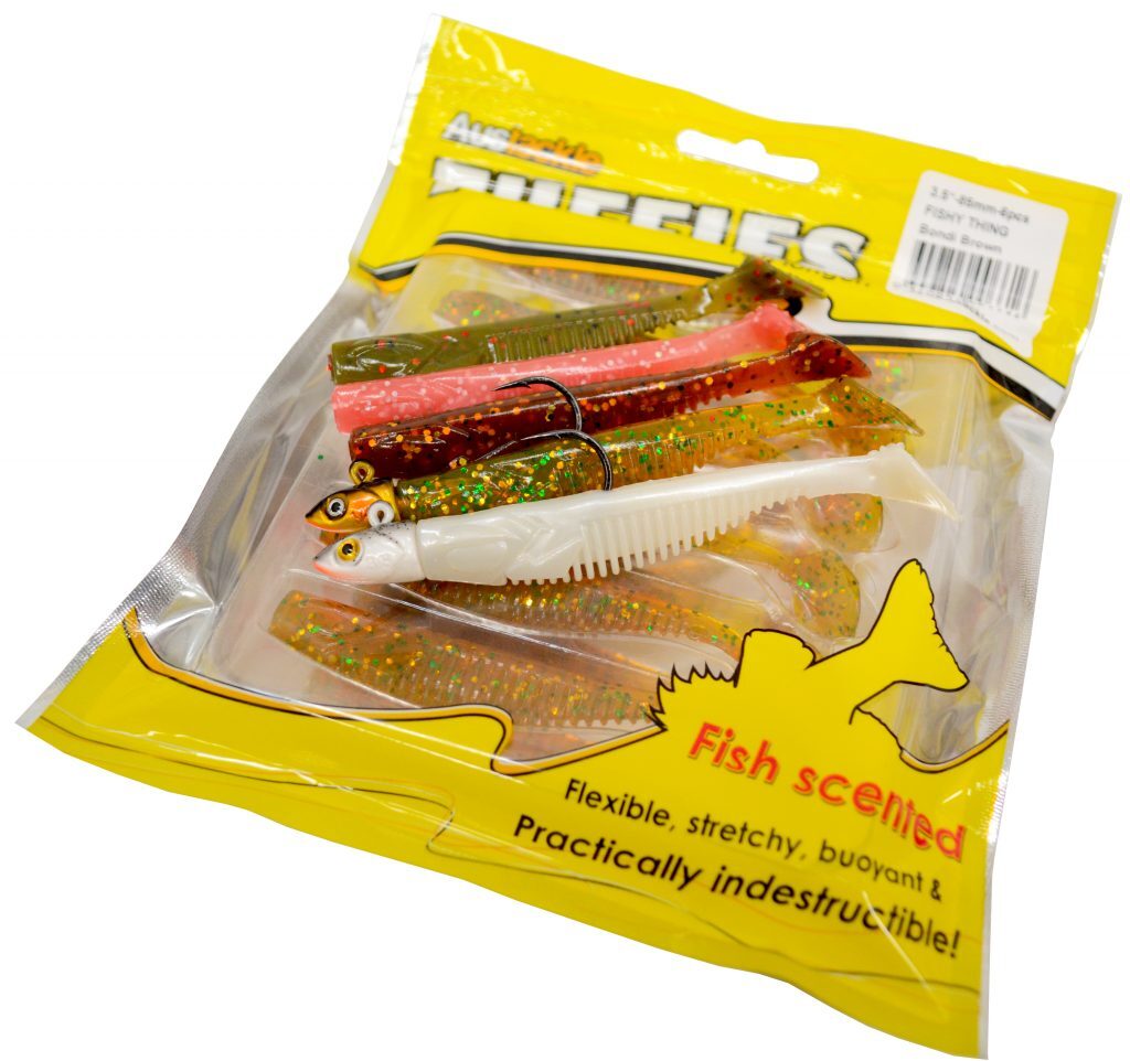 AUSTACKLE DeepTrix Painted Jig Heads 1-4oz 4pcs