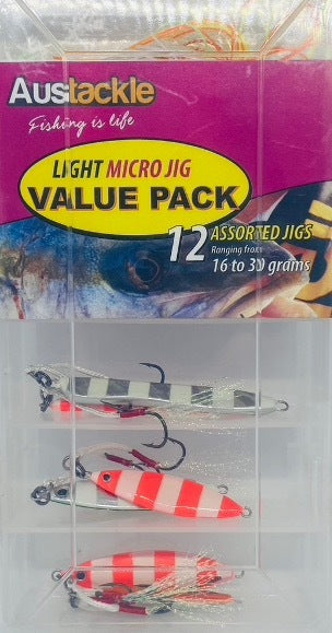 Light Micro Jig Value Pack - 16 to 30 grams