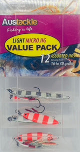 Light Micro Jig Value Pack - 16 to 30 grams