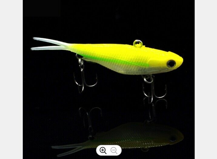 Soft Plastic VIB Fishing Lure 9.5 cm 20g