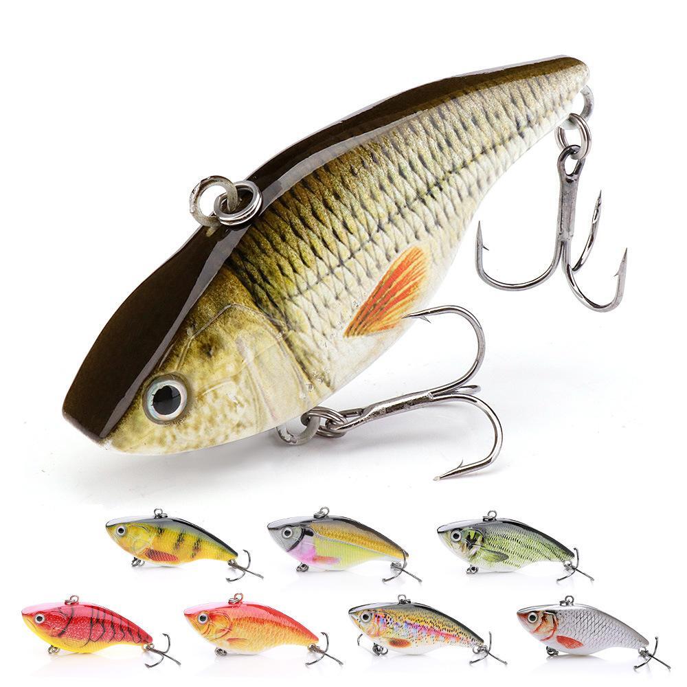 Hard Plastic VIB Fishing Lures 70mm 18g