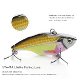 Hard Plastic VIB Fishing Lures 70mm 18g