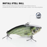 Hard Plastic VIB Fishing Lures 70mm 18g