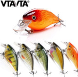 Shallow Diving Crank Bait Wobbler 80mm 12g