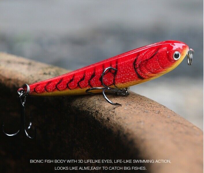 Top Water Minnow Fishing Lure 64mm 6g