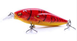 Crank Bait Shallow Diving Minnow Fishing Lure 75mm 11g Multi-Fish Design