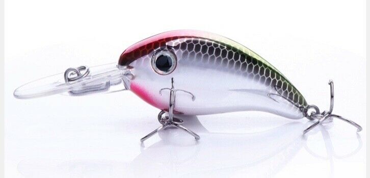 Crank Bait Deep Diving Wobbler Fishing Lure 50mm 10.4g