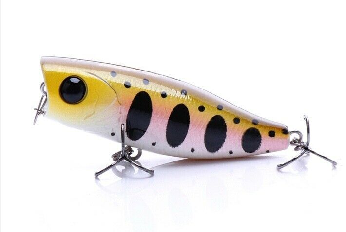 Top Water Popper 'BOBBY 50' Fishing Lure 4.8g 50mm