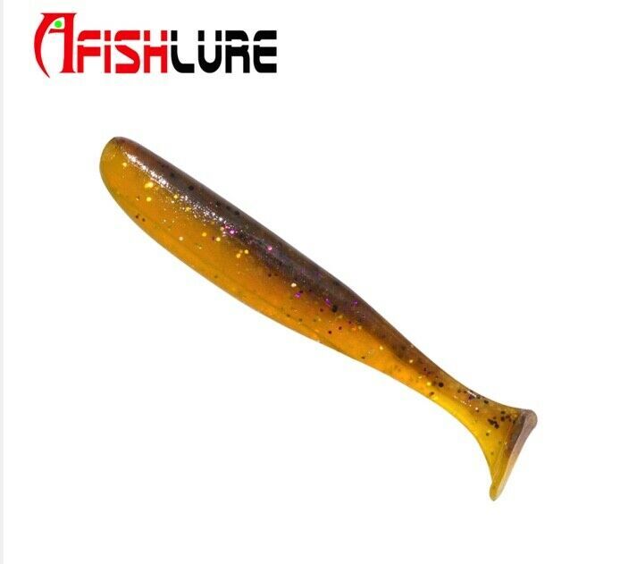 Paddle Tail Minnow Fishing Lure - 10pc 68mm 2.3g