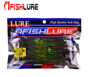 Soft Plastic Paddle Tail Worm Lure 70mm 2.9g 12pc-bag