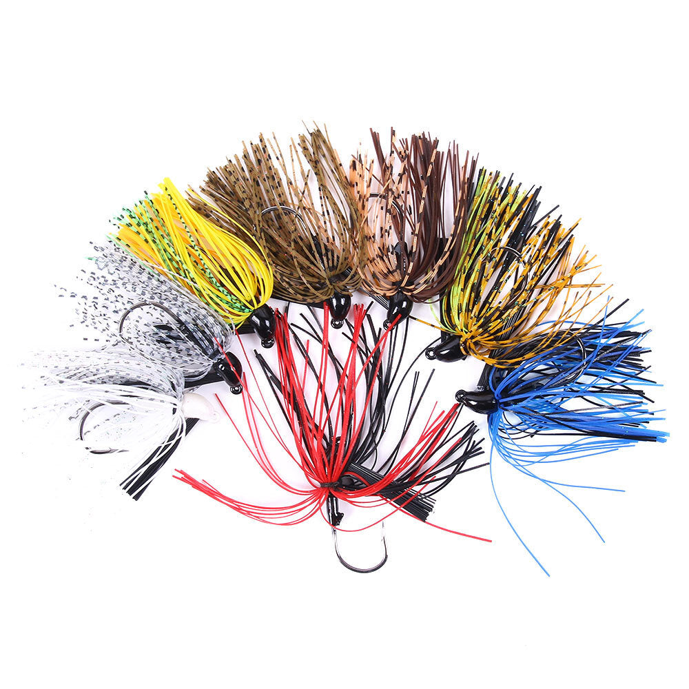 Weedless Skirted Jig Head 10g