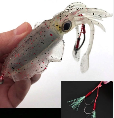 Chomp Lures Colossal Squid Rigged Soft Plastics Kingfish Lures x 3